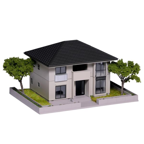 カトー (再生産)(N) 23-404A 庭のある家2(ブラウン) 返品種別B