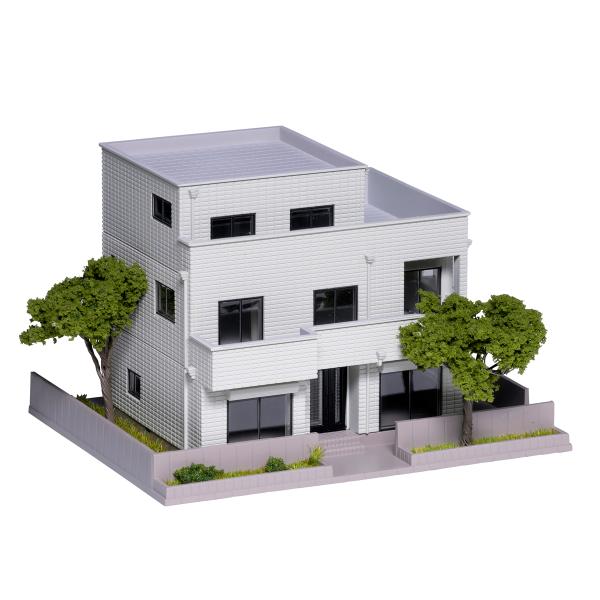 カトー (再生産)(N) 23-405A 二世帯住宅(グレー) 返品種別B