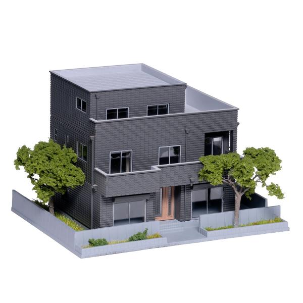カトー (N) 23-405D 二世帯住宅(ダークグレー) 返品種別B