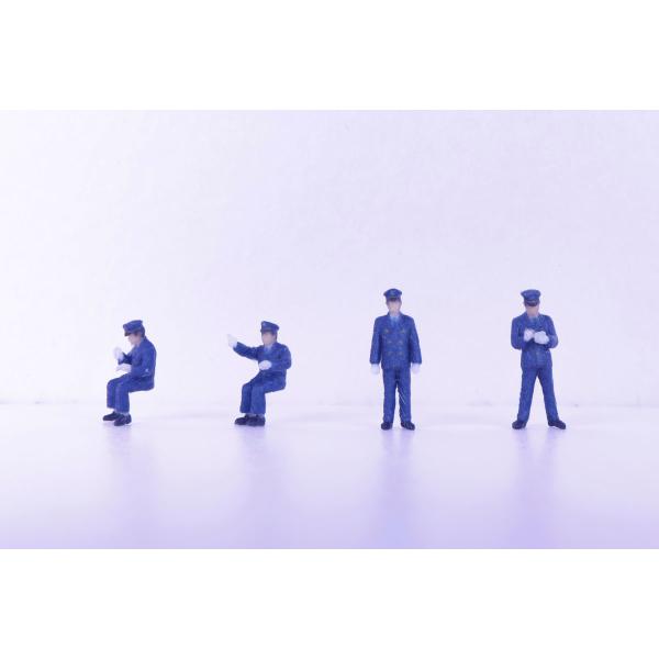 カトー (N) 24-772 運転士・車掌A(長袖/ 濃紺) 返品種別B