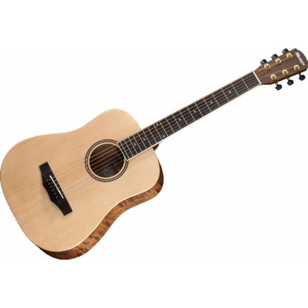 モーリス アコースティックミニギター(ナチュラル) Morris LA-021 返品種別A