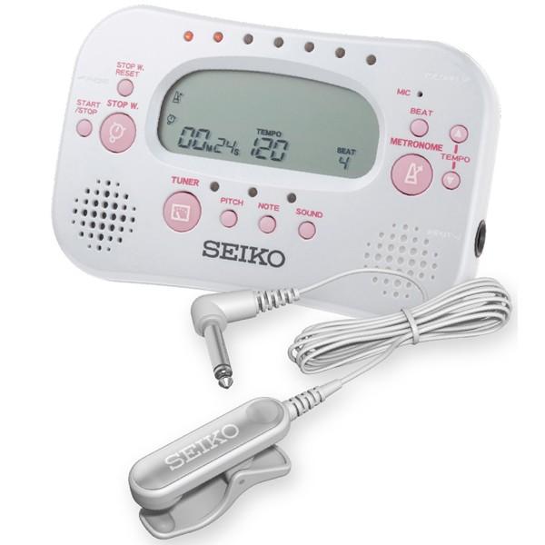 セイコー チューナー メトロノーム パールホワイト マイク付き Seiko Sth100wp Sp Pack 返品種別a Joshin Web 通販 Paypayモール