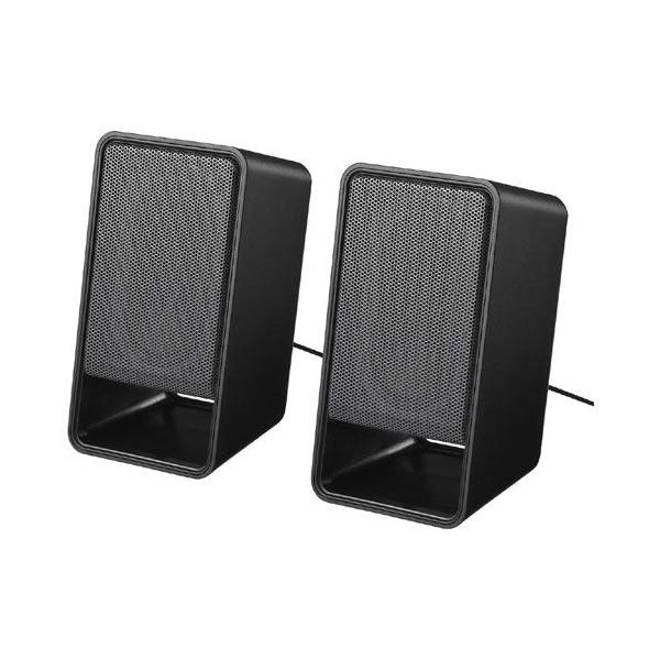 在庫状況：お取り寄せ/お届け：約2週間/2019年10月 発売/◆コンセント不要のUSB電源タイプ◆コンパクトでもしっかりとした音楽再生が可能なハイパワー仕様◆手元で簡単に音量調整可能。ボリュームコントローラー付き/[BSSP300UBK]