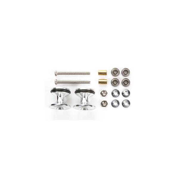 在庫状況：お取り寄せ/タミヤ GP.418 ゴムリング付 2段アルミローラーセット(13-12mm)です。