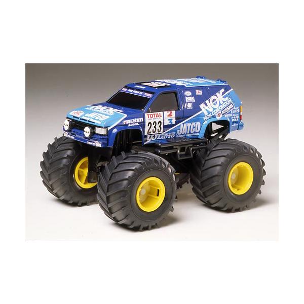 在庫状況：在庫僅少/※画像はイメージです。実際の商品とは異なる場合がございます。タミヤ　1/32 ワイルドミニ四駆シリーズ No.11 ニッサン テラノ ’93 パリダカ仕様 (チーム NOK JATCO)です。