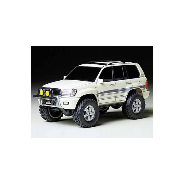 在庫状況：在庫僅少/※画像はイメージです。実際の商品とは異なる場合がございます。タミヤ　1/32 ミニ四駆シリーズ No.21 トヨタ ランドクルーザー 100 ワゴンです。