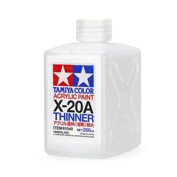 タミヤ タミヤカラー X-20A 溶剤特大(アクリル塗料用)(81040)塗料 返品種別B