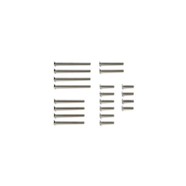 在庫状況：在庫僅少/2017年03月 発売/※画像はイメージです。実際の商品とは異なる場合がございます。タミヤ ステンレス皿ビスセット(10・12・20・25・30mm)です。