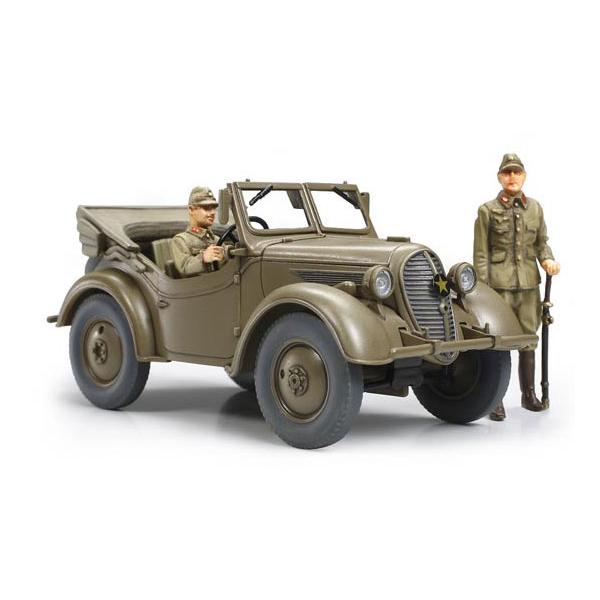 在庫状況：お取り寄せ/お届け：約2週間/※画像はイメージです。実際の商品とは異なる場合がございます。タミヤ 1/48 日本陸軍 95式小型乗用車 くろがね四起です。