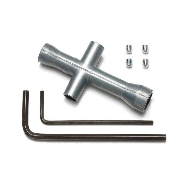 在庫状況：お取り寄せ/お届け：約2週間/※画像はイメージです。実際の商品とは異なる場合がございます。タミヤ　SP.38 工具セット(十字レンチ、六角レンチ) です。