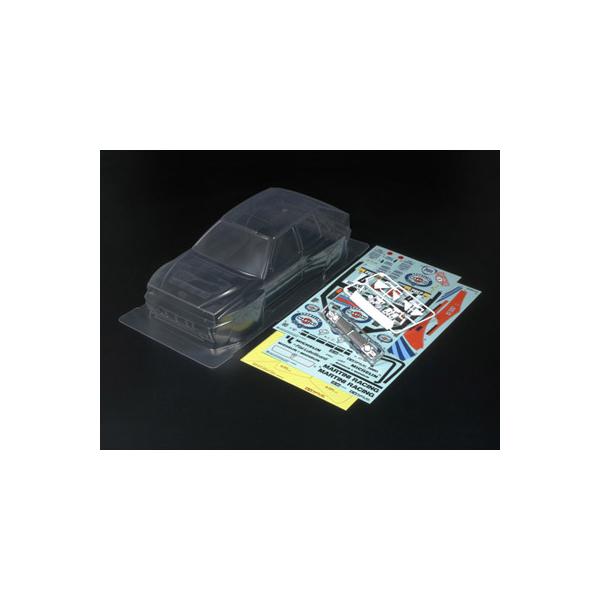 タミヤ 1/10 ランチャー デルタ　スペアボディ　ラリー用タイヤホイール付き！ SP.1401 1/10RC ランチア デルタ インテグラーレ スペアボディセット