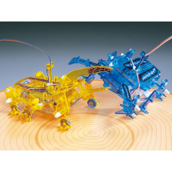 在庫状況：お取り寄せ/お届け：約2週間/※画像はイメージです。実際の商品とは異なる場合がございます。タミヤ ロボクラフトシリーズ No.20 2チャンネル リモコン・昆虫対戦セット(カブトムシvsクワガタムシ)です。