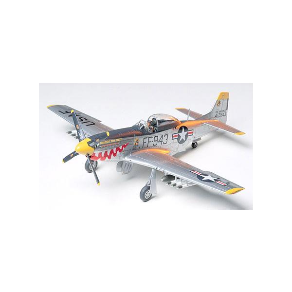 タミヤ 1/ 48 ノースアメリカン F-51D マスタング (朝鮮戦争仕様