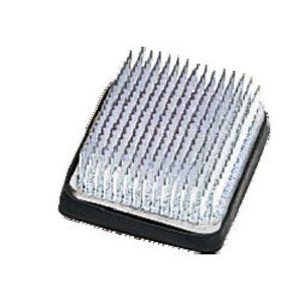 在庫状況：お取り寄せ/7日〜10日で出荷/◆底部にゴムを使用、滑ることもなく花器を傷つけたりもしません。◆針はサビに強いステンレス製。/[3745キンボシ]