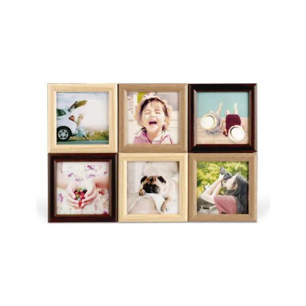 他サイト： キシマ ブラン インテリアフレーム スクエア×6 KISHIMA Brun KP-31403 返品種別Aの商品画像