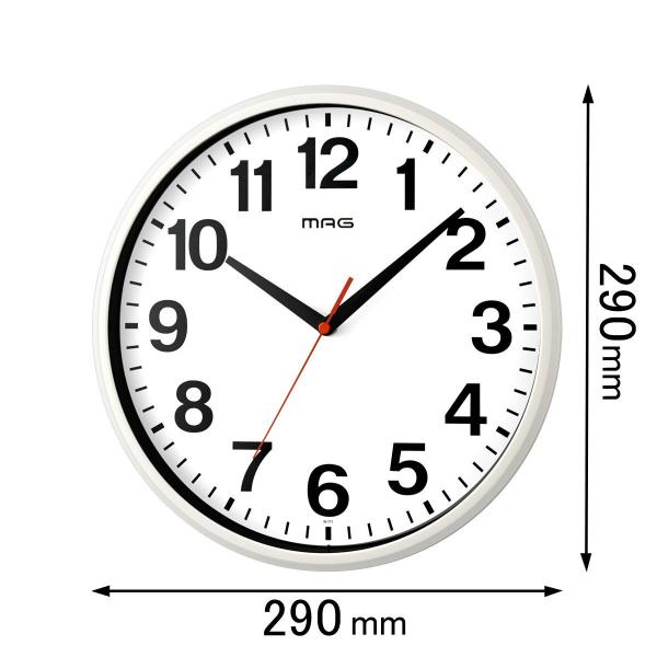 他サイト： ノア精密 掛け時計NOA MAG 掛時計 シューレ W-771WH-Z 返品種別Aの商品画像