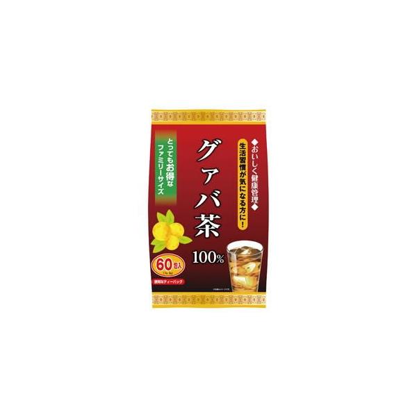他サイト： グァバ茶100% 3g×60包 ユーワ 返品種別Bの商品画像