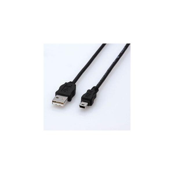 他サイト： エレコム 環境対応USB2.0ケーブル(A-ミニB・1.0m) USB-ECOM510 返品種別Aの商品画像