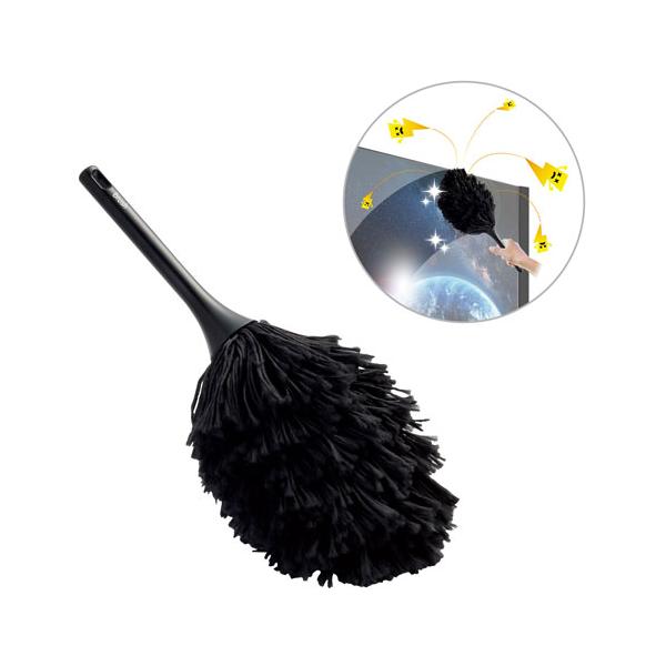 在庫状況：お取り寄せ/お届け：1〜2週間/2018年10月 発売/◆ディスプレイやOA機器のお掃除に最適。帯電防止繊維入りのブラシが機器表面の静電気を除去しホコリをつきにくくする除電タイプ。/[KBR012AS]