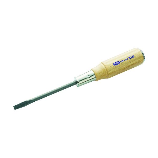 他サイト： TONE 貫通木柄ドライバー -0.6×145mm トネ MD-050 返品種別Bの商品画像