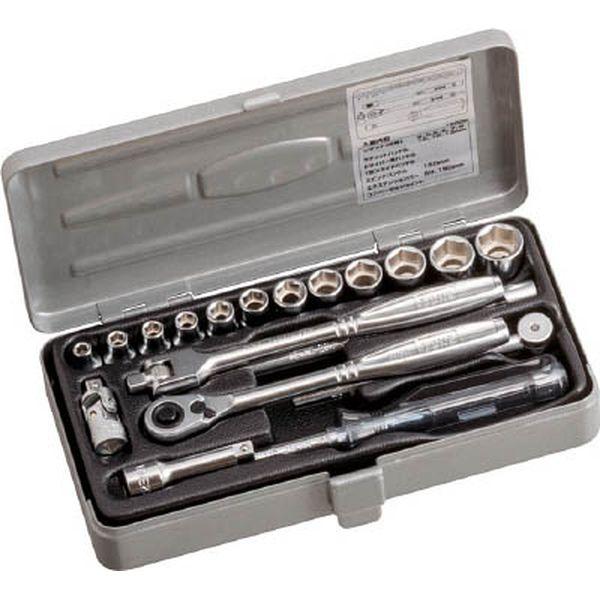 TONE ソケットレンチセット 19pcs 1800M 返品種別B