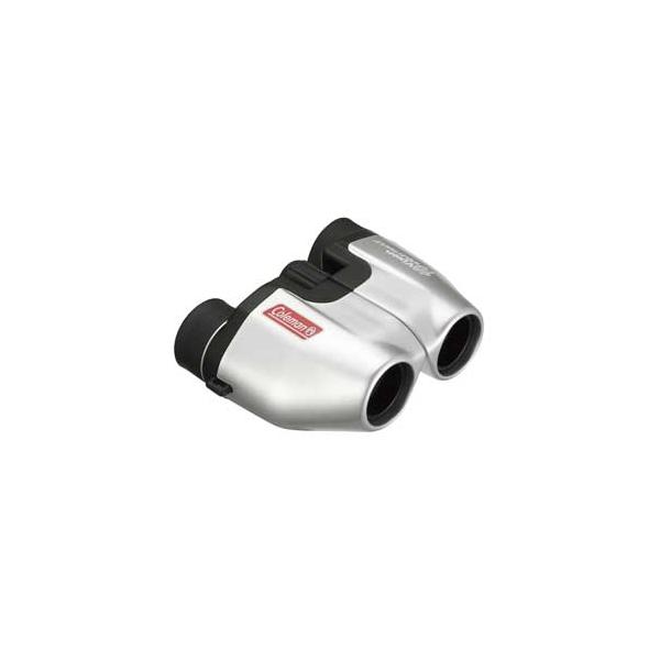 在庫状況：在庫僅少/◆手のひらサイズのコンパクト双眼鏡。ポケットやバックに気軽に入れておける大きさです◆手に触れる部分にラバーを使い、手袋をしていても滑り落ちにくくなっています◆倍率はやや高めの10倍を採用/[コルマンM10X21シルバ]