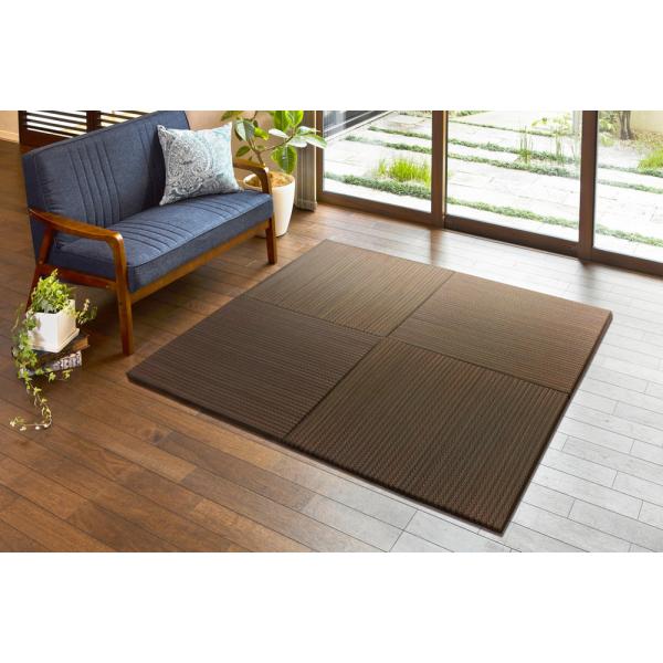 在庫状況：お取り寄せ/お届け：1〜2週間/※画像はイメージです。こちらの商品は1枚です。◆床に並べるだけで簡単に畳のスペースが作れる(置き畳)◆軽量なので女性1人でも取り扱いがラクラク◆ちょっとした隙間スペースを有効活用できるのでキッズ向け...