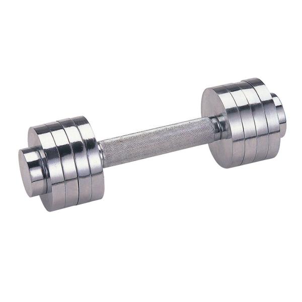 他サイト： カワセ クロームダンベル 5kg 鉄人倶楽部 KW-764(カワセ) 返品種別Aの商品画像