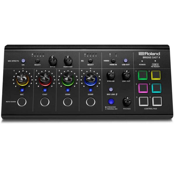他サイト： ローランド ゲーミングミキサー Roland BRIDGE CAST X BRIDGECSTX 返品種別Aの商品画像