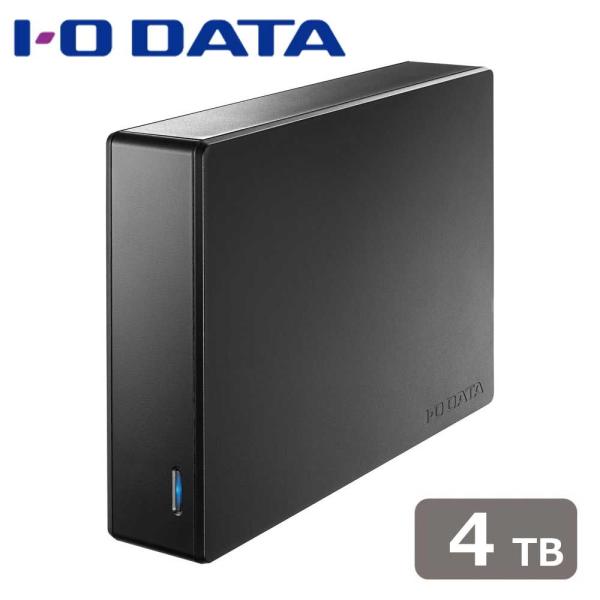 アイオーデータ｜I-O DATA USB 3.1 Gen 1(USB 3.0)/ 2.0対応 外付けハードディスク 4TB (電源内蔵モデル) HDJA-UTRシリーズ HDJA-UT4R 返品種別B