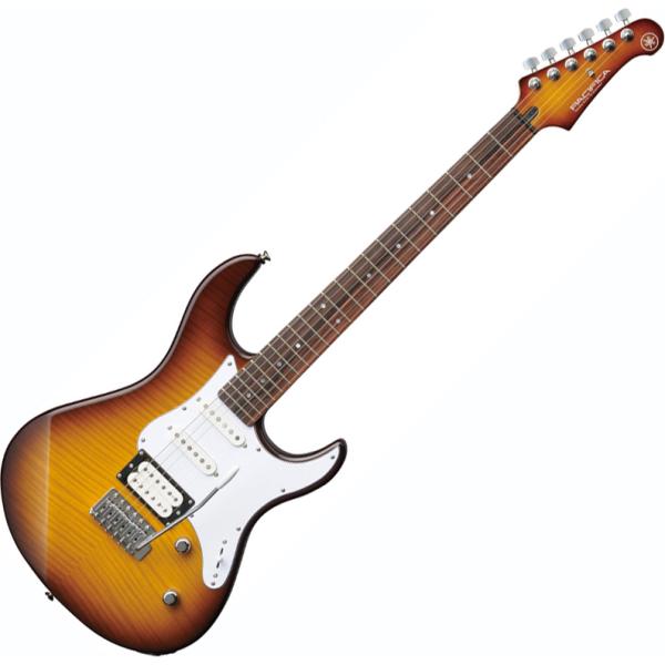 ヤマハ エレキギター(タバコブラウンサウンバースト) YAMAHA PACIFICA PAC200 series PAC212VFM-TBS 返品種別A