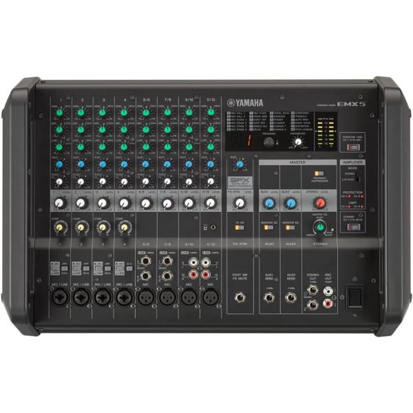 他サイト： ヤマハ 12チャンネルパワードミキサー YAMAHA EMX5 返品種別Aの商品画像