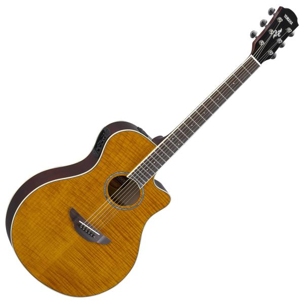 ヤマハ エレクトリックアコースティックギター(アンバー) YAMAHA APXシリーズ APX600FM-AM 返品種別A