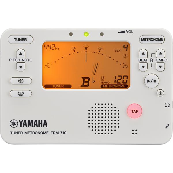 他サイト： ヤマハ チューナー/ メトロノーム(アイボリー) YAMAHA TDM-710-IV 返品種別Aの商品画像