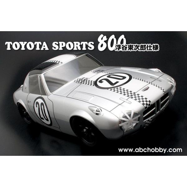 ABCホビー (再生産)1/ 10 01スーパーボディミニ ： トヨタ・スポーツ