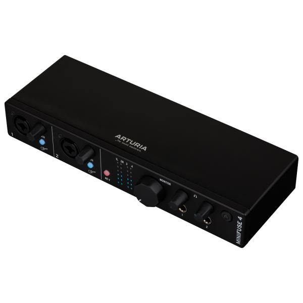 アートリア USBオーディオインターフェイス(ブラック) ARTURIA MiniFuse 4 MINIFUSE 4-BLACK 返品種別A