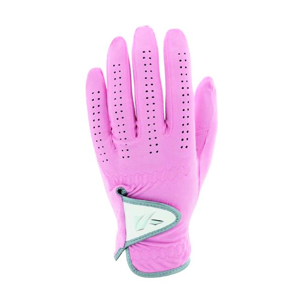 他サイト： キャスコ DNA SUEDE レディース ゴルフグローブ 左手用(ピンク・サイズ：19cm)  返品種別Aの商品画像