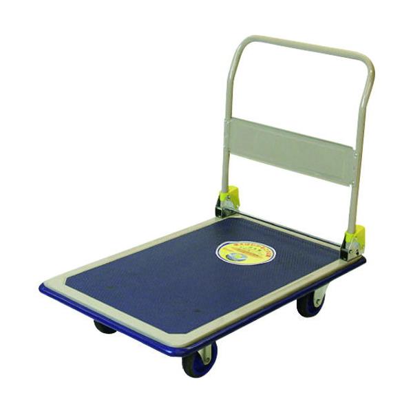 在庫状況：お取り寄せ/3日〜4日で出荷/◆積載荷重300kg◆標準普及型スチール製台車◆ハンドル折りたたみ式ですので車載用、省スペース保管に。/[180267アサカ]