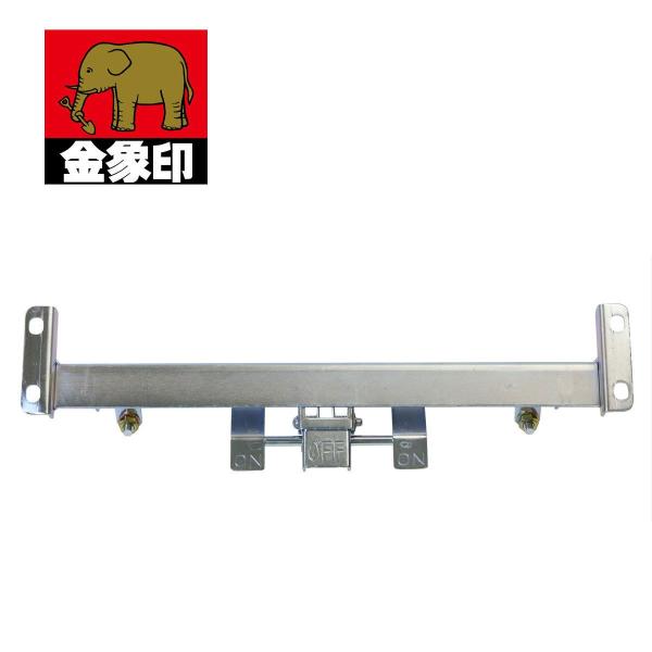 在庫状況：お取り寄せ/7日〜10日で出荷/◆金象キャリーラックプラ(樹脂)製大積載荷重300kg用、ブレーキセットです(組立説明書付)。◆取付けが簡単に出来る後付け用フットブレーキセット。◆取替え時には工具(17mmレンチ)が必要です。/[...