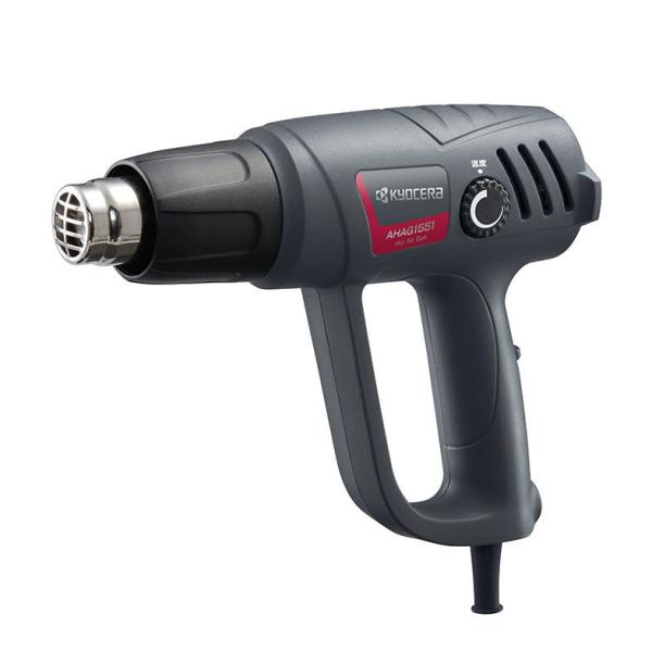 在庫状況：お取り寄せ/7日〜10日で出荷/◆熱風温度は用途に応じてダイヤルで調節できます。◆スライド式スイッチで 弱風 / 強風 が切換えられます。◆自立するので上向き作業に便利/[AHAG1551]