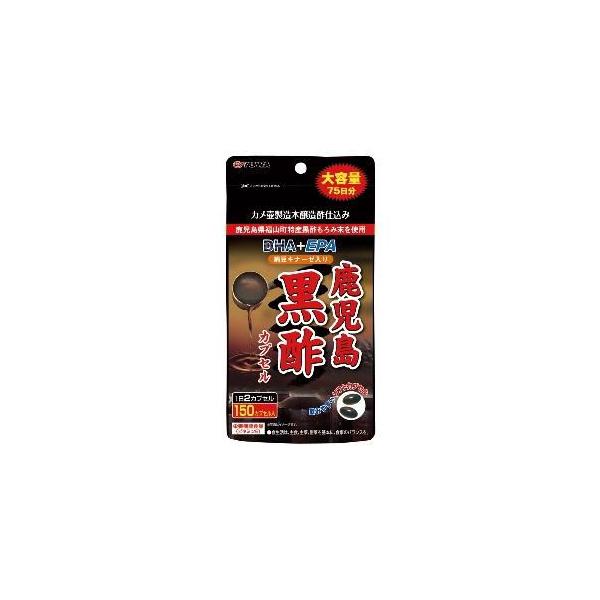 在庫状況：お取り寄せ/お届け：約2週間/※商品画像とデザイン・カラーが異なる場合がございます。予めご了承下さい。◆本品は、3倍濃縮黒酢もろみ末を120mg(原液360mg)と黒酢粉末120mgに、DHA・EPAと納豆キナーゼを配合し、飲みや...