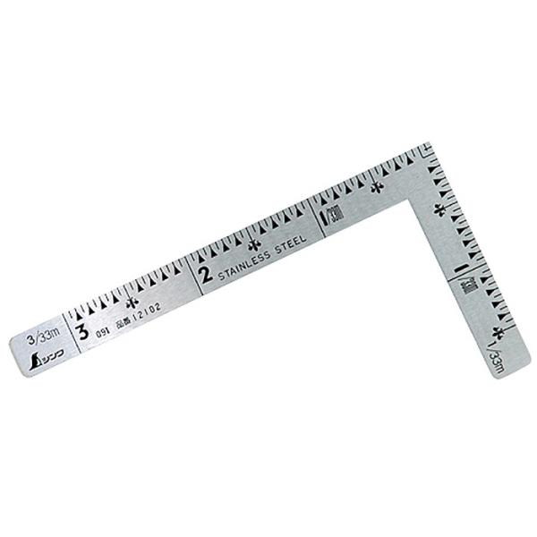 在庫状況：お取り寄せ/お届け：約1週間/◆長さの測定、直角の確認やケガキ作業に使用する曲尺/[12102シンワ]