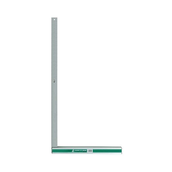 他サイト： シンワ測定 アルミ台付スコヤ 90cm 目盛なし 74119 返品種別Bの商品画像