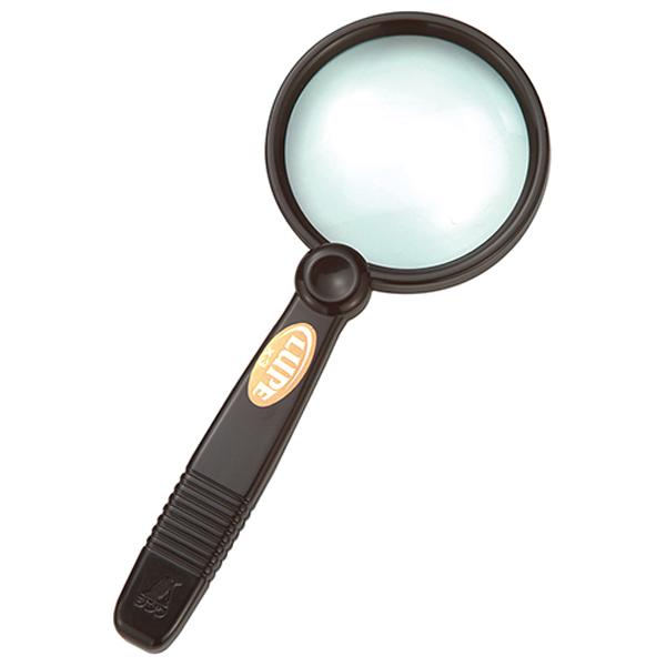 在庫状況：お取り寄せ/お届け：約2週間/◆くっきりと見やすく、握りやすいルーペです。◆キズのつきにくい高級ガラスレンズを使用しています。◆ガラスレンズです。/[75792シンワ]