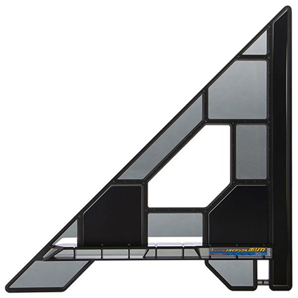 他サイト： シンワ測定 丸ノコガイド定規 トライアングル ポリカ 30cm 78280 返品種別Bの商品画像