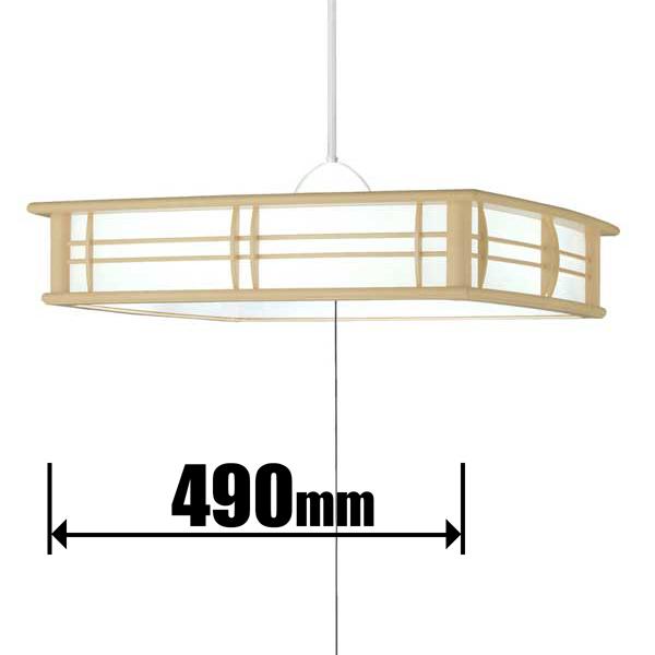 タキズミ 6畳〜8畳用 LED和風ペンダント(コード吊) TAKIZUMI GVNR80097 返品種別A
