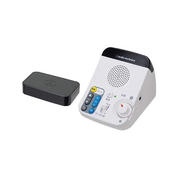 他サイト： オーディオテクニカ リモコン機能付きTV用赤外線コードレススピーカーシステム audio-technica MIMIO AT-SP450TV 返品種別Aの商品画像