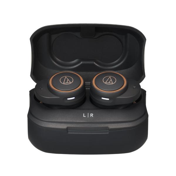 他サイト： オーディオテクニカ 完全ワイヤレス Bluetoothイヤホン(ブラック) audio-technica ATH-CK1TW-BK 返品種別Aの商品画像