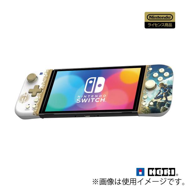 ホリ ゼルダの伝説 ティアーズ オブ ザ キングダム グリップコントローラー Fit for Nintendo Switch 返品種別B