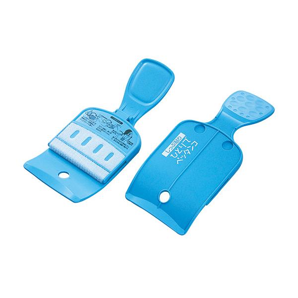 在庫状況：お取り寄せ/※画像は参考です。商品はブルーのみです。◆背中など貼りにくい部分などにスライドさせるだけで、シワ無く湿布を貼ることができます。/[ASH10BL0855201]